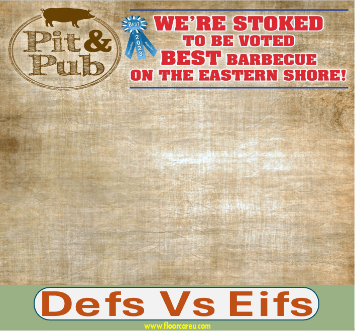 Defs Vs Eifs