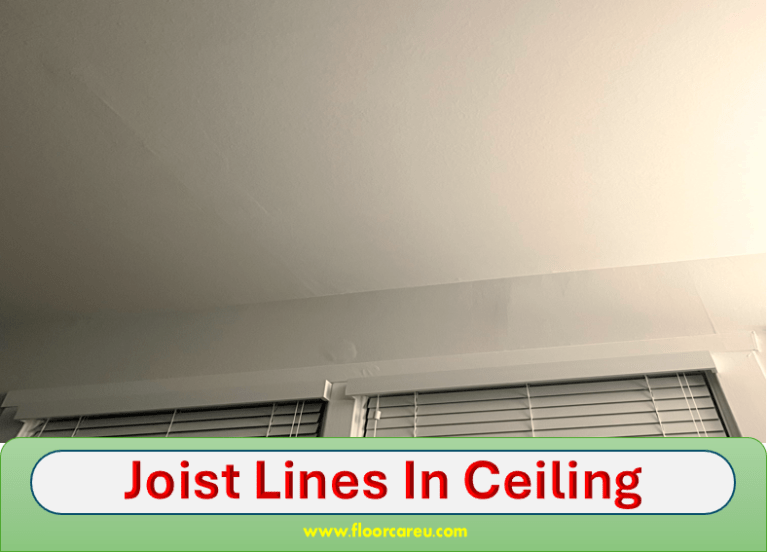 Joist Lines In Ceiling