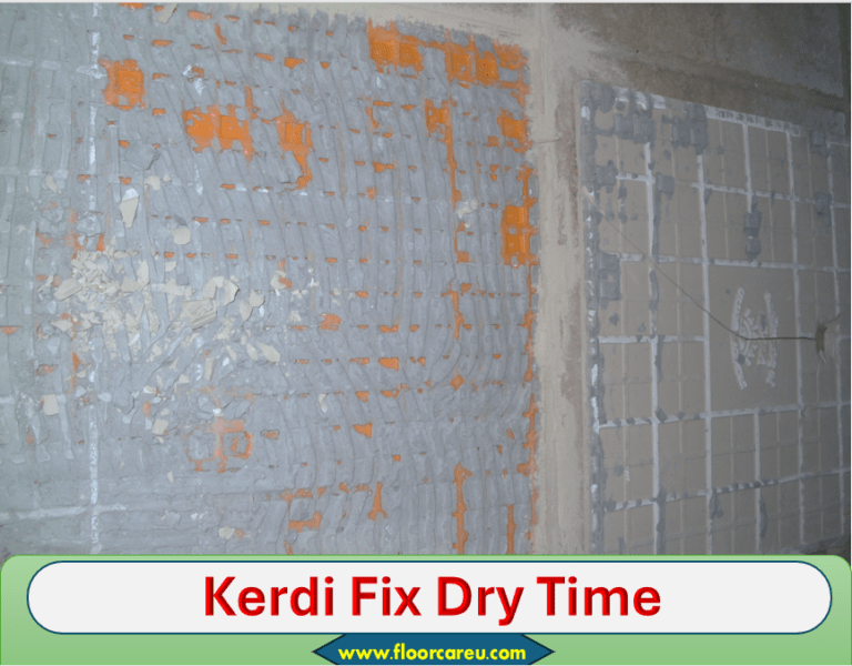 Kerdi Fix Dry Time