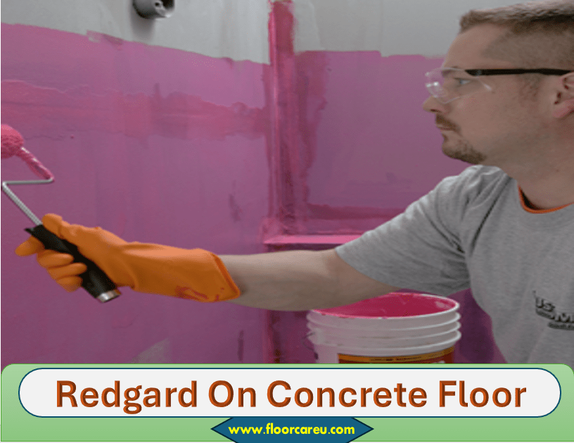 Redgard On Concrete Floor