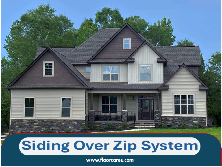 Siding Over Zip System