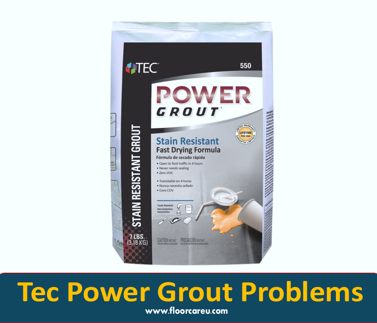 Tec Power Grout Problems