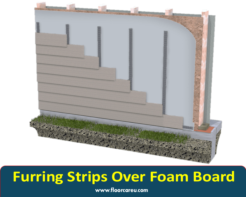 Furring Strips Over Foam Board