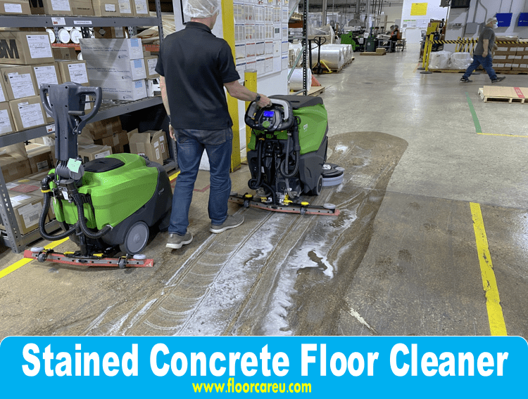 Stained Concrete Floor Cleaner